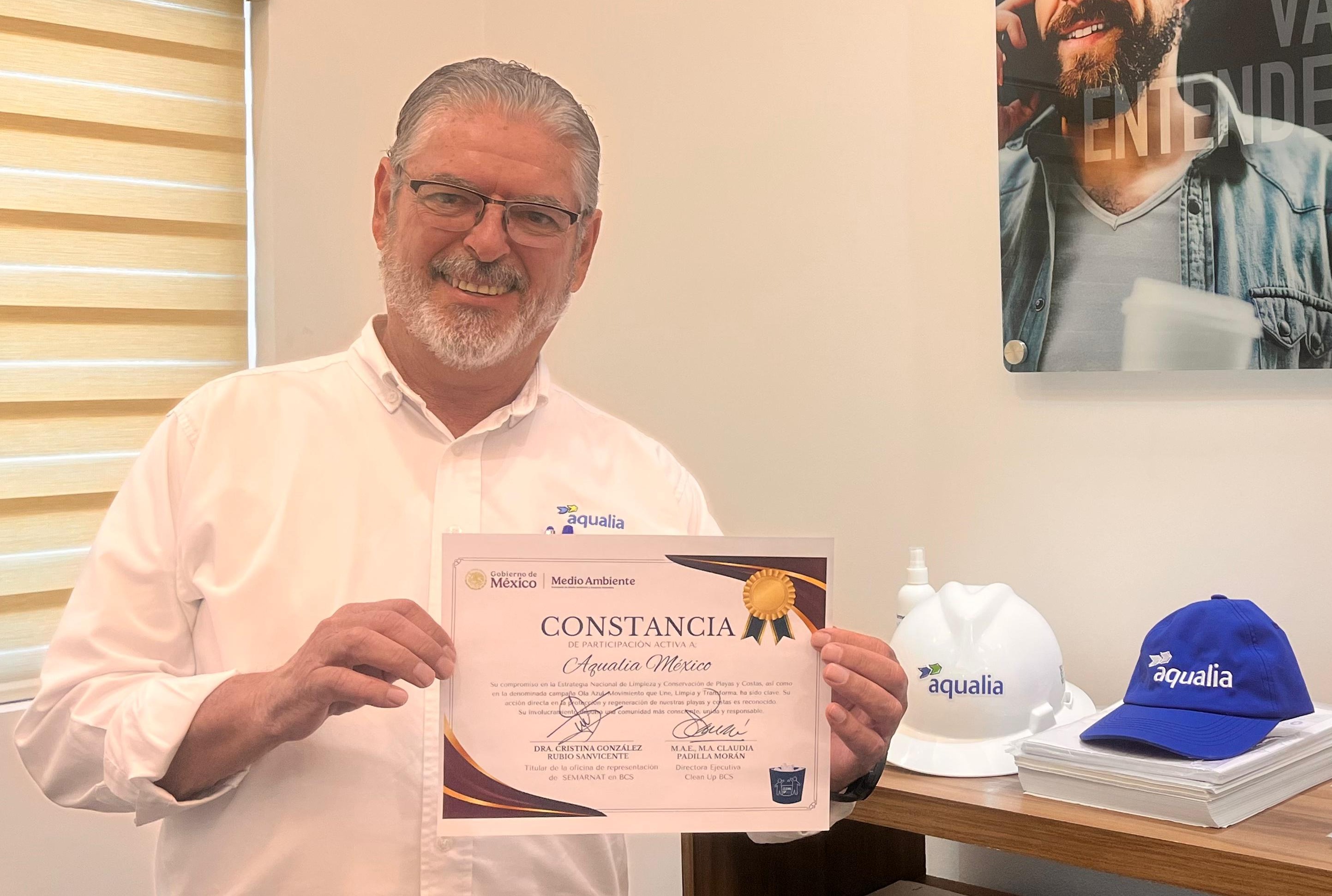 Ing. Carlos Loyola Peterson, jefe de servicio de Aqualia Los Cabos.