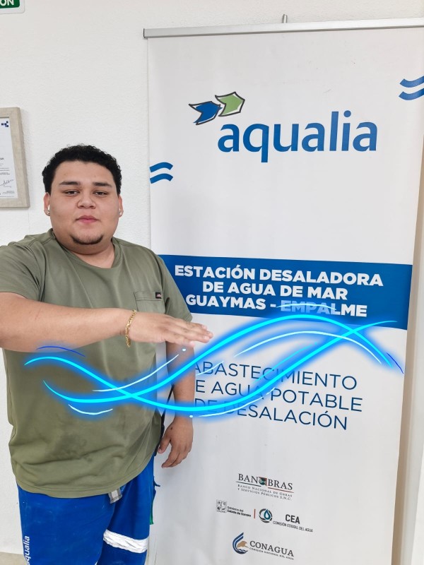 Participación de los colaboradores de Aqualia México en la campaña corporativa Hazlo por Ellas