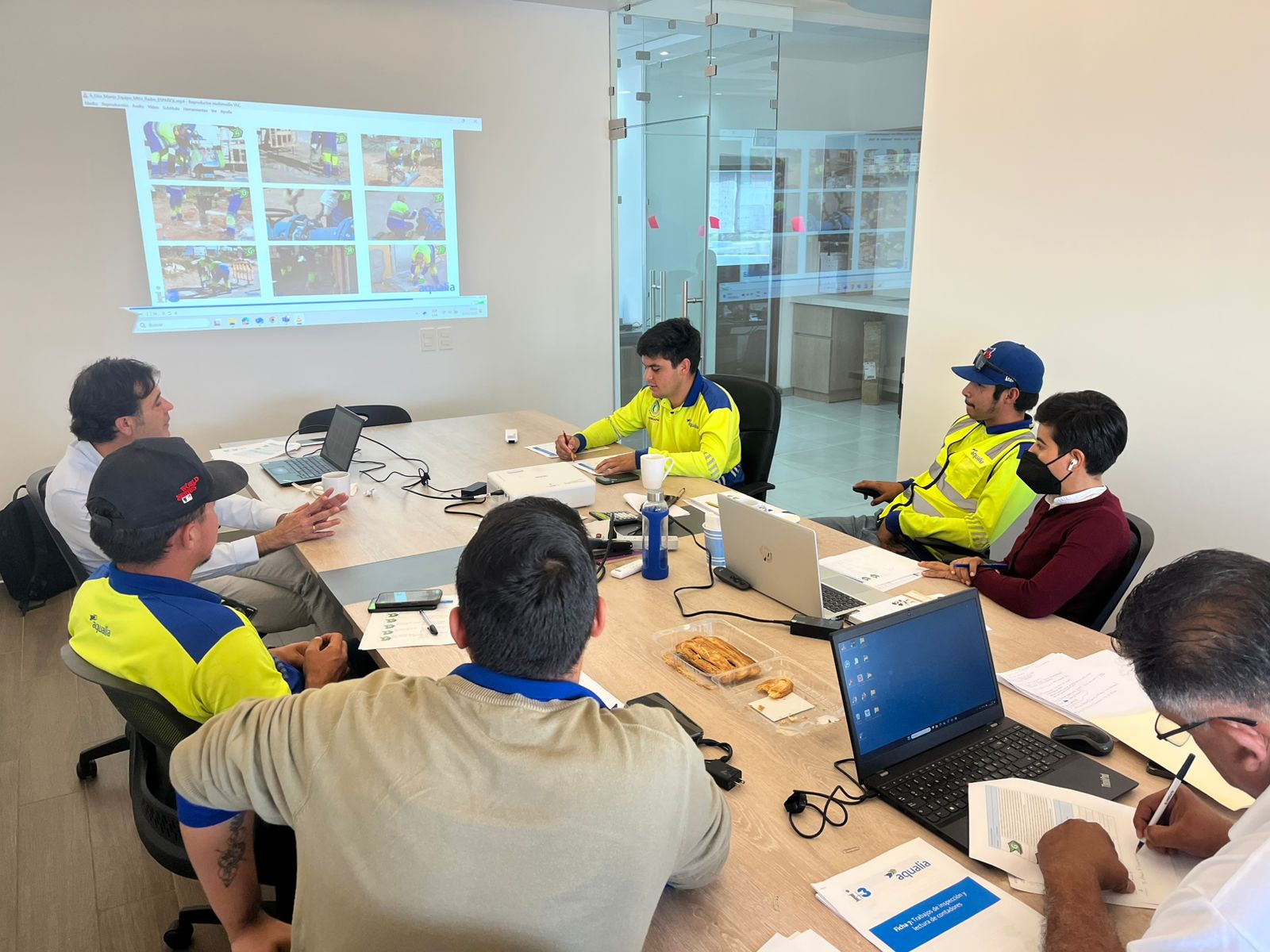 Capacitación del personal de Aqualia Proyecto MIG Los Cabos, Sistema de Gestión