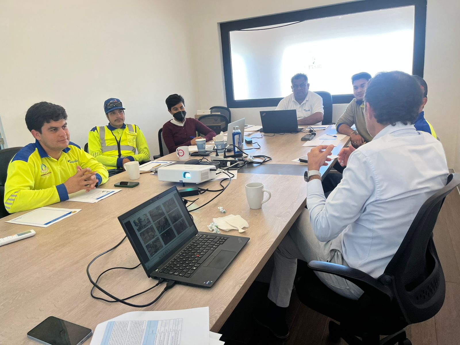 Capacitación del personal de Aqualia Proyecto MIG Los Cabos, Sistema de Gestión