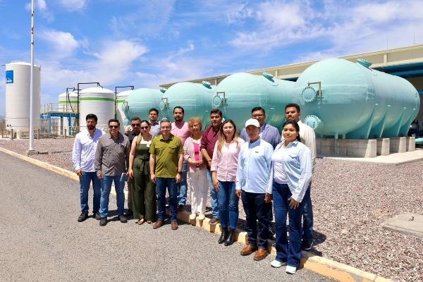 Aqualia México recibe en la EDAM a la Comisión de Agua del Congreso del Estado de Sonora y a la CEA de Hermosillo y Empalme