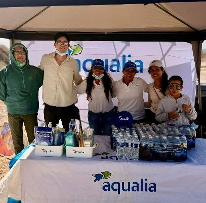Aqualia México se unió a la Ola Azul de Clean Up en Los Cabos
